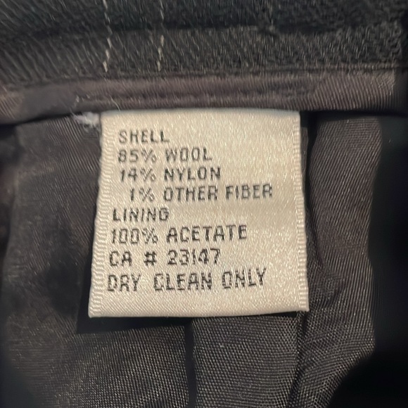 Talbots black window pane pants. - Picture 8 of 8